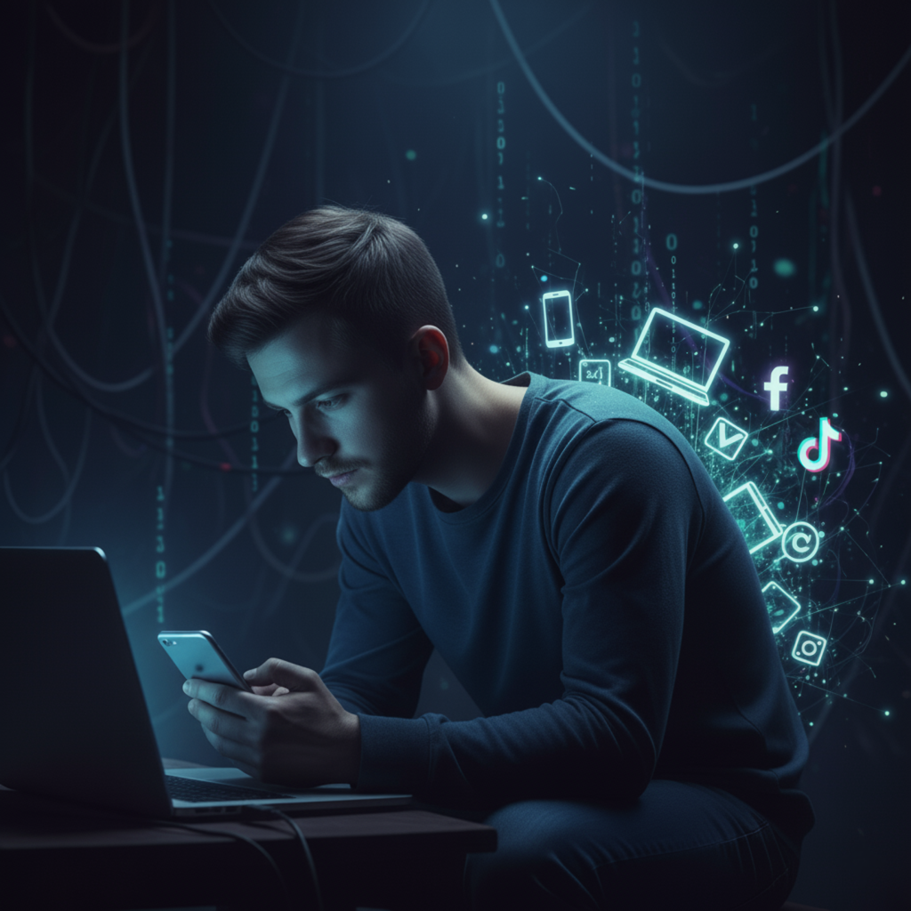 Social Media Addiction and Posture Problems: Bending Without Realizing