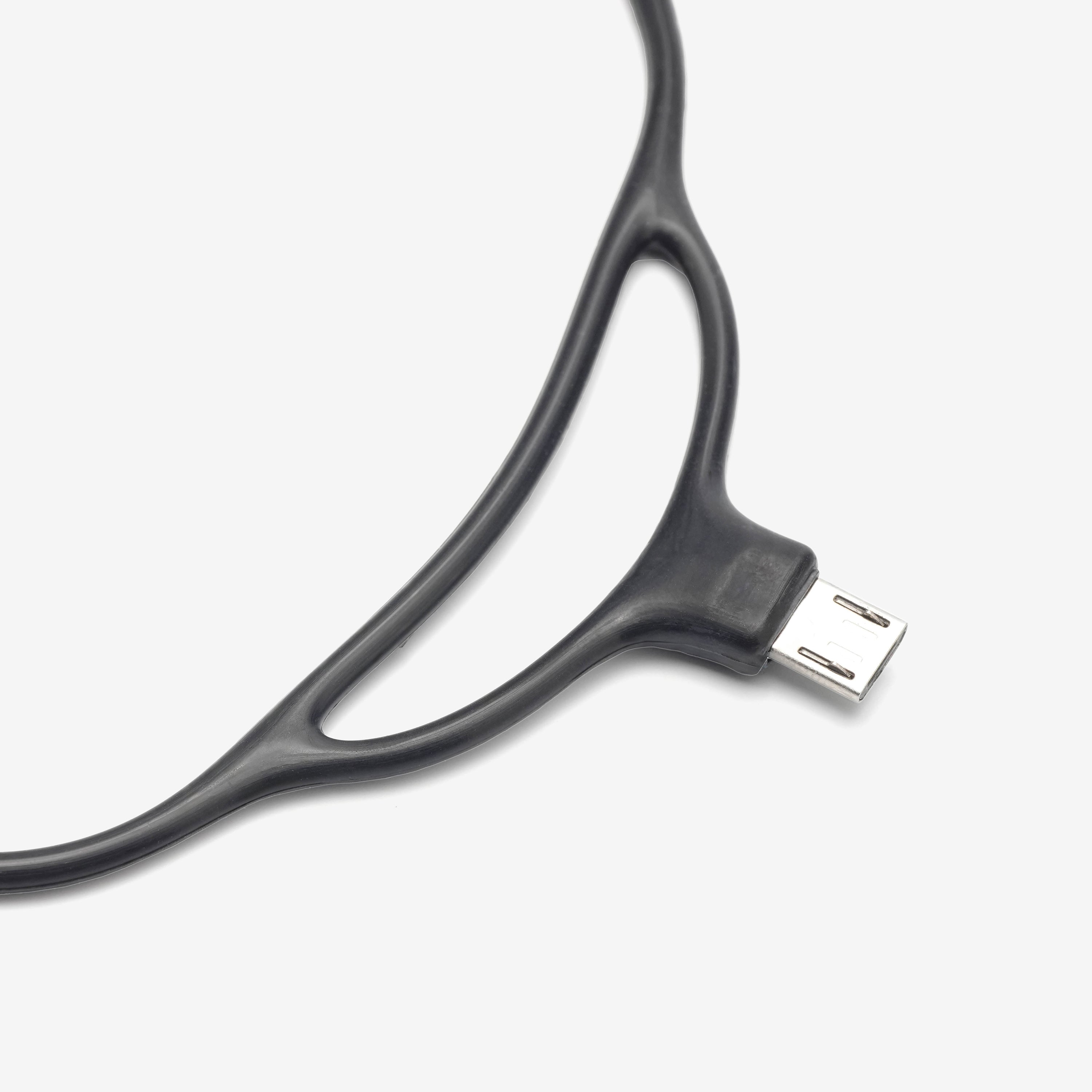Straight Plus necklace clip worn under clothing