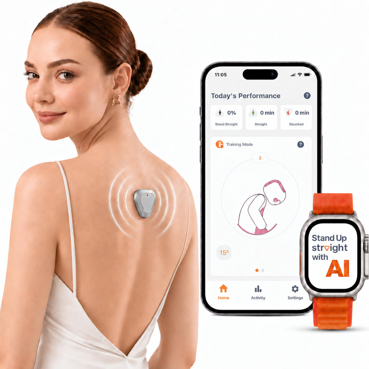 Straight+ AI Posture Device