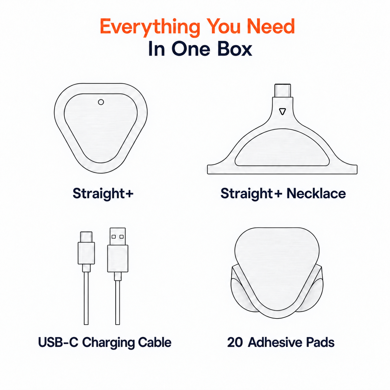 Straight+ AI Posture Device