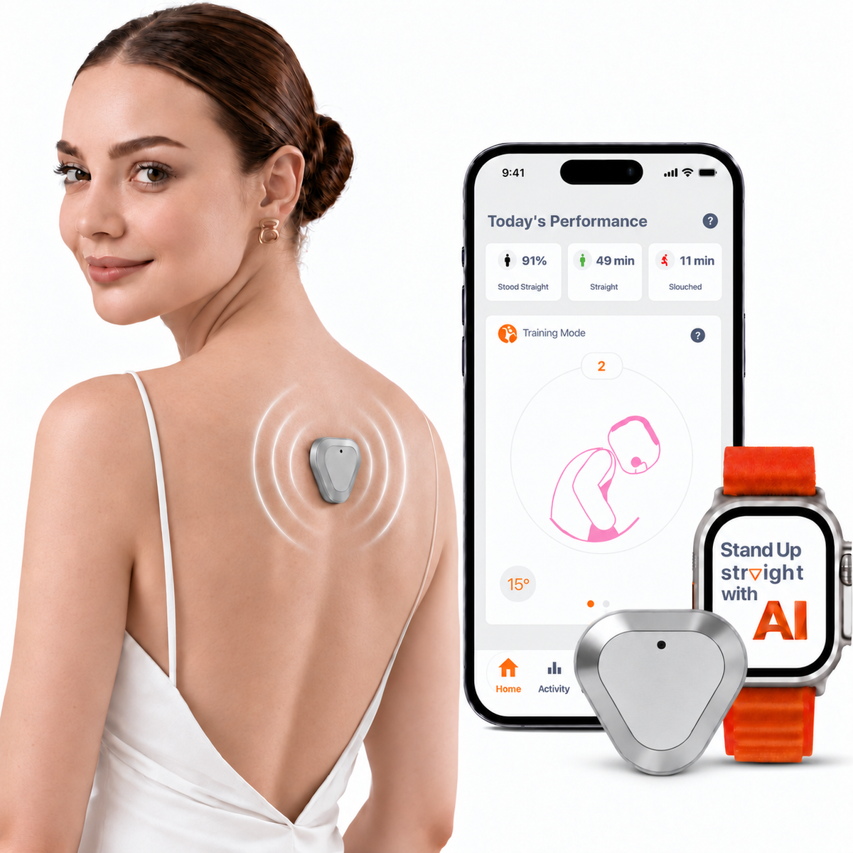 Straight+ AI Posture Device
