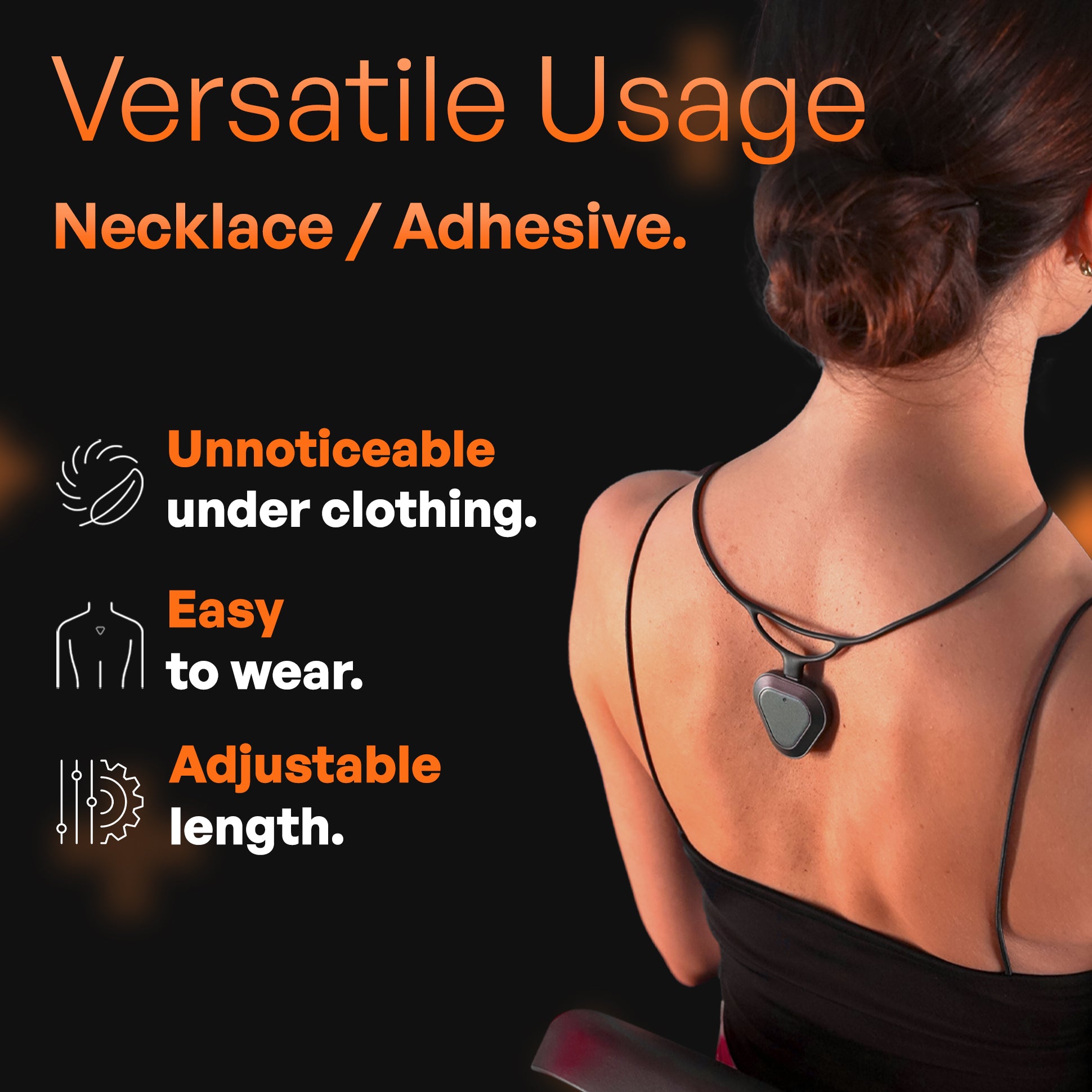 Straight Plus (Device + Necklace + 20 Adhesives)