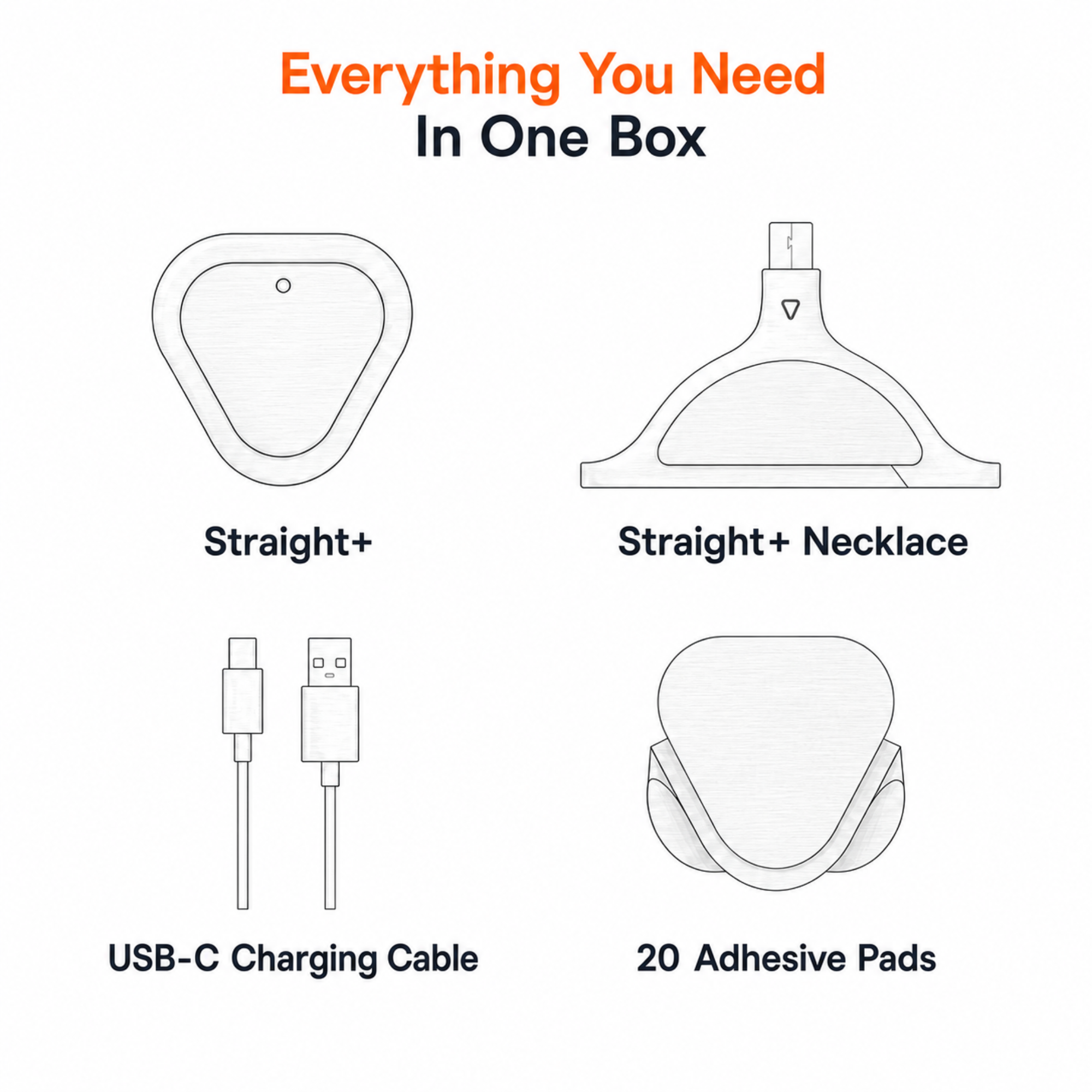 Straight+ AI Posture Device