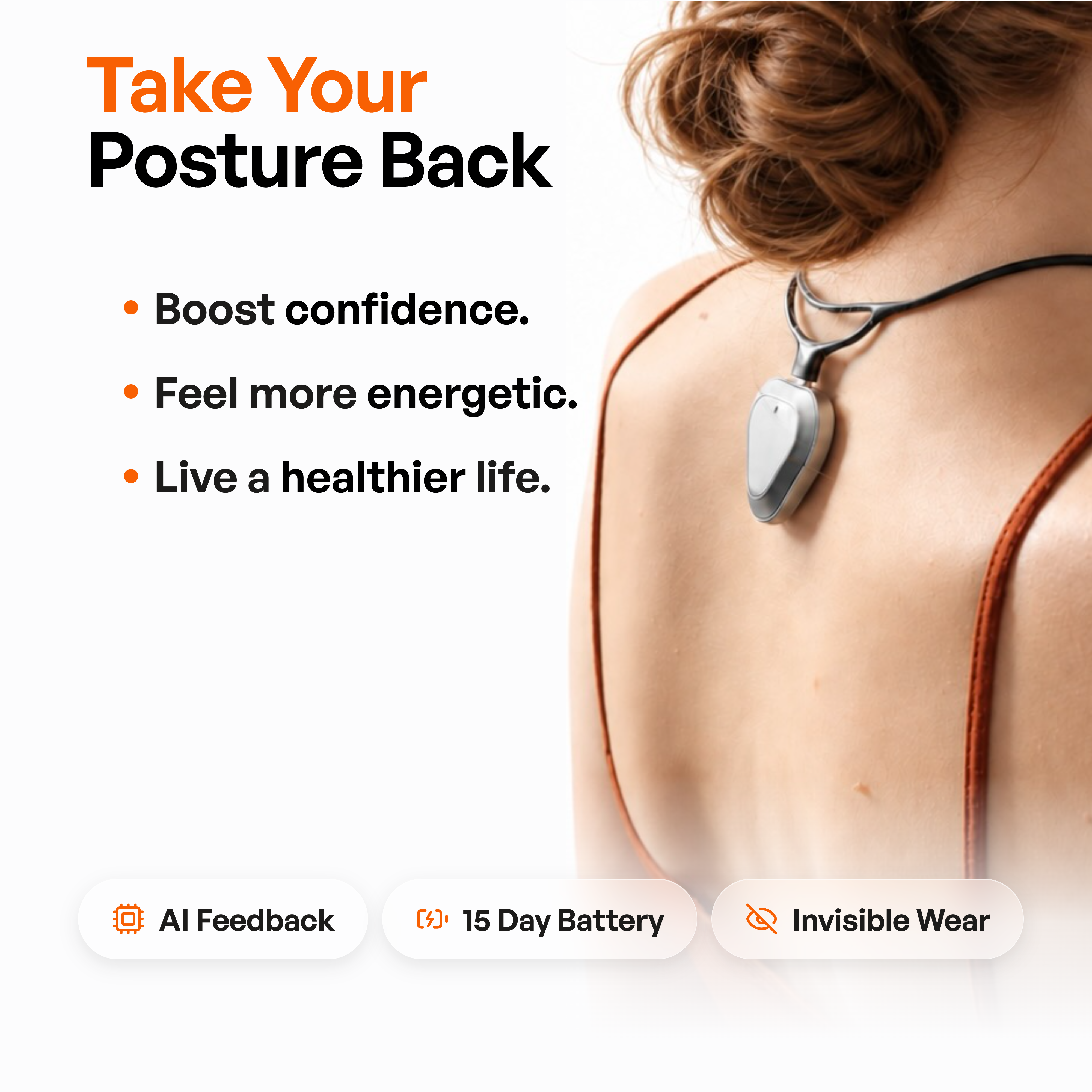 Straight+ AI Posture Device