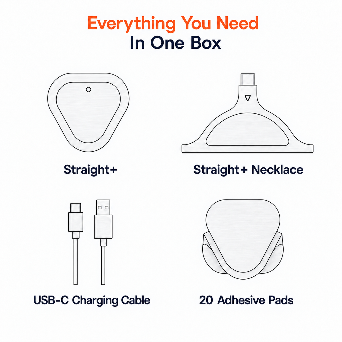Straight+ AI Posture Device